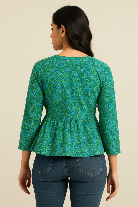 Anghrakha style top for women