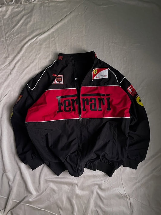 Ferrari Racing Jacket – Premium Scuderia F1 Fabric Edition | Street Wears