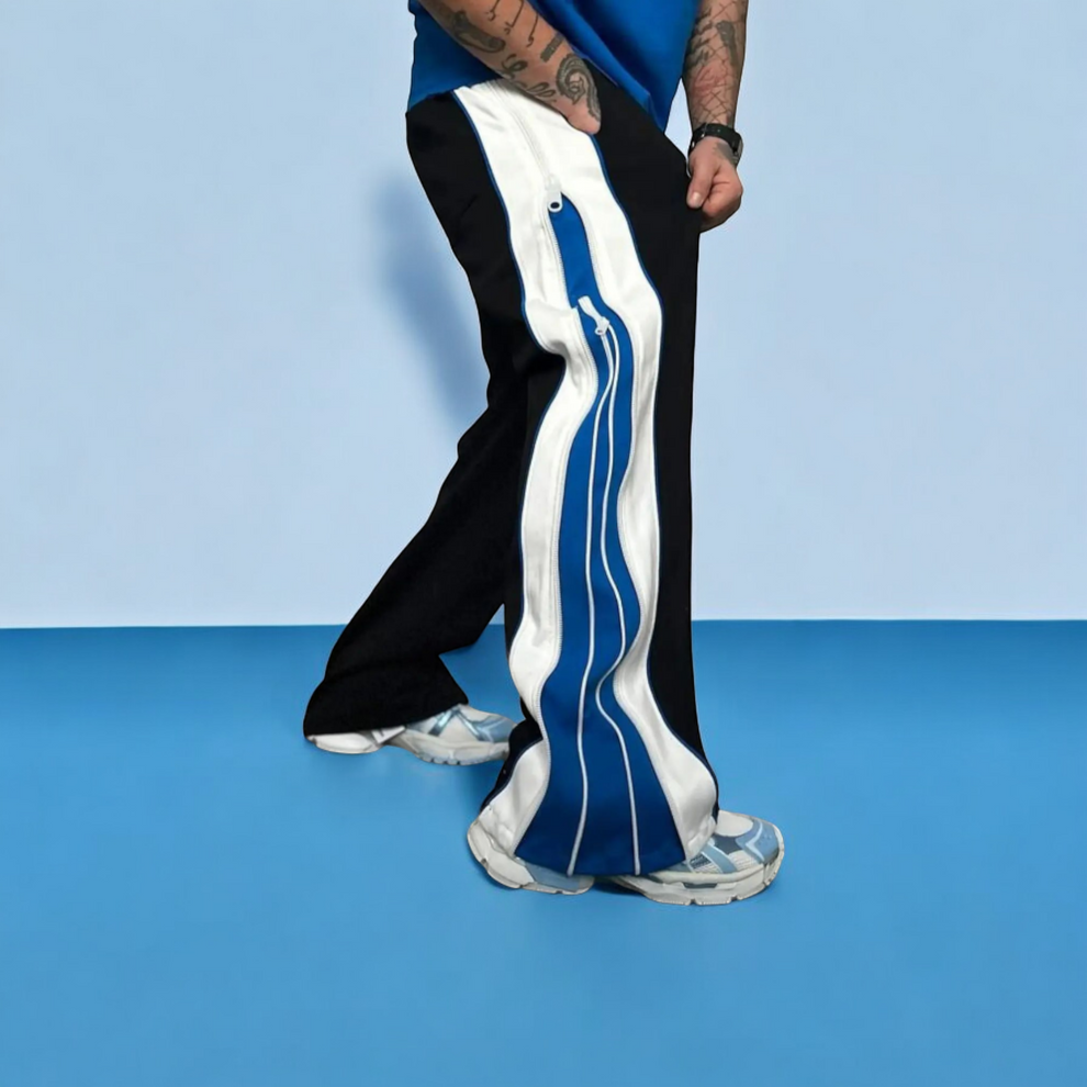 Zip Trip Track Pants – Fashion-Forward Streetwear Essentials