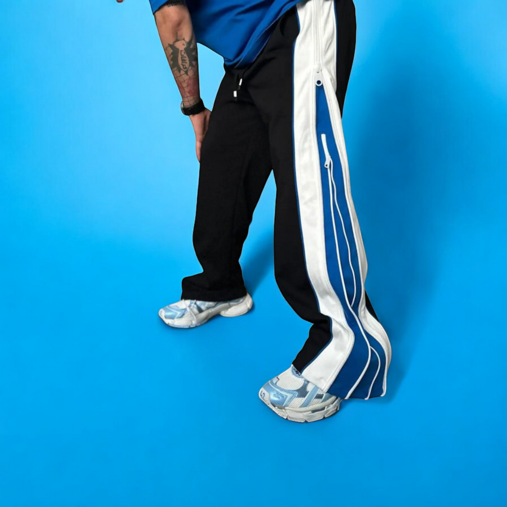 Zip Trip Track Pants – Fashion-Forward Streetwear Essentials