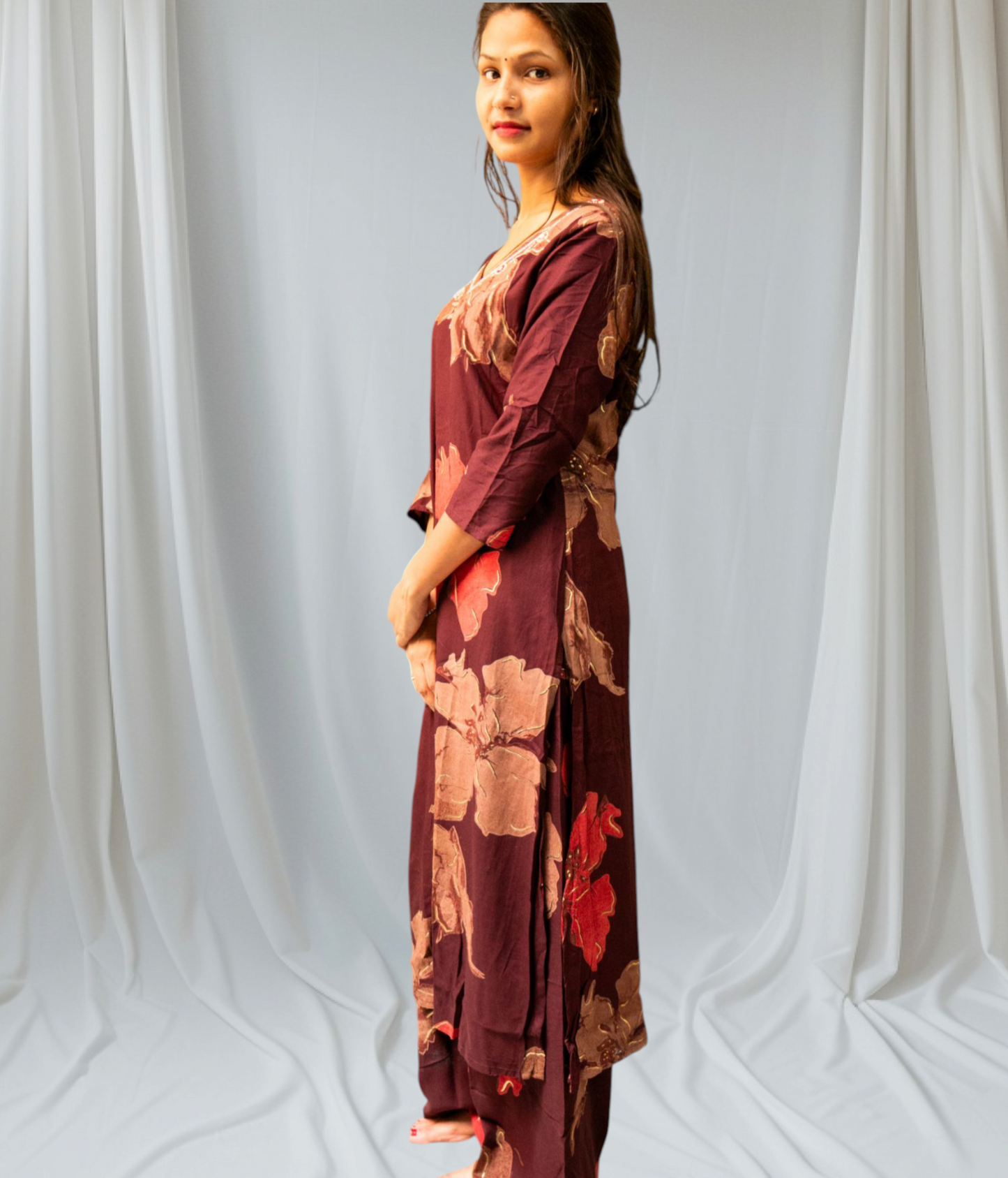 Cotton Palazzo Set for Women