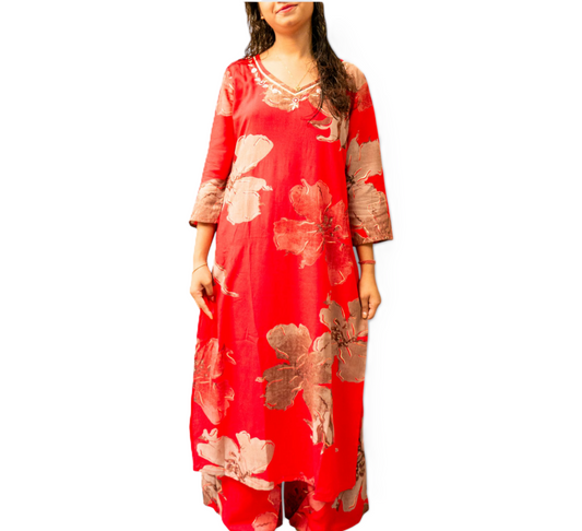 Cotton Palazzo Set for Women